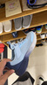 Skechers斯凱奇風(fēng)豹跑鞋兒童網(wǎng)面氣墊緩震休閑鞋男女童跑步鞋405316L 男款/淺藍(lán)色/海軍藍(lán)色/LBNV 35 曬單實(shí)拍圖