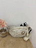 viney斜挎包包女包小眾胸包品牌單肩包生日七夕情人節(jié)禮物送女友老婆 【米白】實用高級感洋氣小包 森系日系ins簡約可愛學生腰包 曬單實拍圖