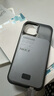 PZOZ適用蘋果iphone15/14pro max手機殼磁吸保護套Magsafe帶支架透明硅膠新款 【透黑】隱形支架- magsafe磁吸充電 iphone15 曬單實拍圖