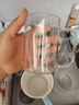 青蘋(píng)果耐熱玻璃杯6只裝 高硼硅玻璃可加熱圍爐煮茶帶把水杯泡茶杯牛奶杯 曬單實(shí)拍圖