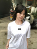 STA春夏潮牌基礎(chǔ)款小logo印花多色短袖t恤男夏季純棉情侶百搭體恤衫 白色 M 曬單實(shí)拍圖