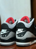 Jordan男休閑鞋喬丹AJ3 JORDAN 3爆裂紋運(yùn)動(dòng)鞋DN3707-010黑白灰43 曬單實(shí)拍圖