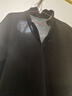 真維斯（JEANSWEST）短袖polo衫男父親節(jié)禮物商務(wù)休閑男士翻領(lǐng)t恤男涼感冰絲半袖上衣 黑色 小蓮花_K_左領(lǐng)角 2XL 曬單實拍圖