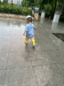 SEVEN ONLY OLINE兒童雨鞋女童防水防滑可愛鯊魚寶寶雨靴女孩幼兒園水鞋 檸檬黃 14 cm內(nèi)長【140】腳長約13穿 曬單實拍圖