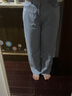 【高腰顯瘦】新款夏季超薄冰絲闊腿褲女2025年小個子窄版牛仔褲 淺復(fù)古-常規(guī)款 L -（適合110-120） 曬單實(shí)拍圖