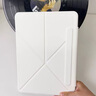 閃魔適用ipad air7/6保護套11英寸M3芯片2025/24款四邊磁吸拆分蘋果平板透明亞克力保護殼-灰色 曬單實拍圖