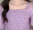 G.DUCKKIDS童裝女童連衣裙夏季2024新款兒童裙子中大童夏裝雪紡裙女孩公主裙 紫色 160 尺碼13~14歲【150-160cm】cm 曬單實(shí)拍圖