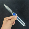 泰利奇三角洲行動周邊黑海戰(zhàn)術(shù)斧刀近戰(zhàn)武器合金玩具金屬模型手辦擺件 【精工】北極星伸縮+展示架 三角洲行動周邊 曬單實拍圖