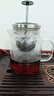 金灶（KAMJOVE） 小青柑玻璃茶壺泡茶壺 耐熱玻璃茶具 茶水分離杯花茶壺飄逸杯 A76 560ml 曬單實(shí)拍圖