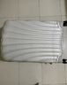新秀麗（Samsonite）經(jīng)典貝殼拉桿箱男女超輕盈旅行行李箱升級(jí)版 白色 CS2 25英寸 曬單實(shí)拍圖