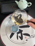 JCZS德國品質(zhì)公道杯玻璃加厚耐高溫食品級高硼硅玻璃木把茶器功道茶壺 特厚-360ML木把公杯 曬單實拍圖