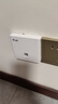 愛(ài)快（iKuai）千兆路由器 無(wú)線(xiàn)ap面板 AC1200 全屋wifi5 ac+ap 網(wǎng)絡(luò )信號放大器 86型/插座/入墻式 poe供電 N7白 曬單實(shí)拍圖