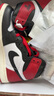 Jordan黑腳趾 消失的飛翼Air Jordan 1 High OG男運(yùn)動(dòng)鞋DZ5485-10640.5 曬單實(shí)拍圖