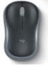羅技（Logitech）M186 企業(yè)級無線辦公鼠標(biāo) （M185/M187P）筆記本臺式電腦對稱鼠標(biāo) 帶無線2.4G接收器 黑灰 曬單實(shí)拍圖