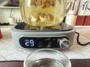 美的（Midea）電陶爐電磁爐煮茶器 養(yǎng)生煮茶爐 小型小功率家用宿舍燒水煮茶小米粥火鍋爐 辦公室圍爐煮茶低輻射 10W1-002S【不挑茶具 低頻輻射】 曬單實拍圖