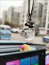 LZJV吊墜車(chē)載除異味香薰汽車(chē)掛飾香水掛件精油車(chē)內持久掛件 梔子花【20毫升】+兩個(gè)瓶子 曬單實(shí)拍圖