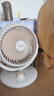 美的（Midea）【小型風扇】輕音臺式桌面空氣循環(huán)扇家用柔風電風扇宿舍辦公迷你臺扇落地扇空調(diào)伴侶 GAF18AD 曬單實拍圖