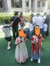 萌乎花未央女童漢服夏款國風(fēng)兒童唐裝短袖襦裙女寶寶古風(fēng)仙連衣裙110 曬單實(shí)拍圖
