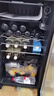 先科（SAST）冰吧冷藏柜 歐式恒溫紅酒柜酒店家用電冰箱迷你小型單門辦公室電競保鮮展示留樣茶葉飲料藥品柜 135升 黑膽（冷藏+微冷凍+藍(lán)光燈+帶鎖） 曬單實(shí)拍圖