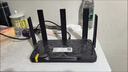 Ruijie銳捷星耀黑豹wifi6路由器X30EPro雙wan寬帶疊加高速3000M電競(jìng)游戲 銳捷黑豹 曬單實(shí)拍圖