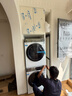 海爾（Haier）云溪2.0 洗烘套裝 10KG滾筒直驅洗衣機+雙擎熱泵烘干機 超薄全嵌 376W+376W家電國家補貼 曬單實(shí)拍圖