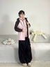 波司登2025新款沖鋒衣鵝絨服女短款三合一防風(fēng)防水保暖外套B250331302 西曼粉/泥土棕|1335/7C71|133C S 160/84A 體重約100-110斤 曬單實拍圖