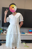 優(yōu)蜜屋女童雪紡裙子夏季2025新款中大童兒童公主裙薄款女孩短袖連衣裙夏 曬單實(shí)拍圖