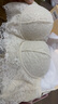 ubras莫奈花園蕾絲內搭美背文胸罩內衣女性感無(wú)鋼圈 燕麥奶色-文胸 L 80A/80B/80C 曬單實(shí)拍圖