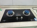 創(chuàng)維（Skyworth）燃氣灶煤氣灶雙灶家用 5.0kW液化氣嵌入式臺式灶具 大火力 玻璃面板國家補貼 Z207BS（不包安裝） 曬單實拍圖