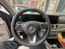 CKULH德國奔馳方向盤(pán)套E300L GLC260 GLB220 C260L A200專(zhuān)用把套C/ 圓型-帶車(chē)標咖啡棕 曬單實(shí)拍圖