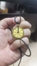 中國黃金（CHINA GOLD）黃金吊墜足金999古法金山鬼花錢八卦幣項(xiàng)鏈送女友送老婆生日禮物 山鬼花錢八卦幣_約10.1g 曬單實(shí)拍圖