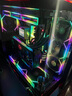 Thermalright(利民) TL-M12QR X3 12cm純黑反出風無線材拼接機箱風扇 積木風扇 1500轉速PWM  幻彩無限鏡框  曬單實拍圖