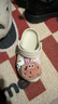 卡駱馳（crocs）經(jīng)典系列經(jīng)典小Clog K童粉色洞洞鞋涼鞋 骨白 28 （28碼-29碼） 曬單實(shí)拍圖