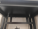 翾飛電腦桌臺式家用簡(jiǎn)易辦公學(xué)習書(shū)桌臥室碳纖維競技高端游戲電競桌子 幻影黑-黑架 80x60x75cm 曬單實(shí)拍圖