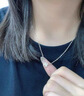 S999純銀四葉草項鏈女輕奢小眾高級感2024新爆款情人節(jié)禮物送女友 【999銀四葉草項鏈】-品牌禮盒 曬單實拍圖