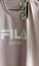 FILA 斐樂官方男女同款針織T恤2025年夏季純棉寬松休閑情侶短袖t恤 曬單實拍圖