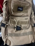 新潮代背包男帆布超大容量出差旅行包多功能旅游登山包行李包戰術(shù)雙肩包 2048卡其色【可放18寸電腦】 曬單實(shí)拍圖