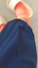 【全部降價(jià)處理】夏季新款女士寬松哈倫八分褲冰絲速干運(yùn)動(dòng)休閑褲 藏青色 【質(zhì)量升級(jí)款】 M （建議100-120斤） 曬單實(shí)拍圖
