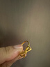 金小貅黃金戒指女在逃公主戒指足金999蝴蝶結(jié)指圈時(shí)尚新款百搭藝術(shù)戒指 1.1g,蝴蝶結(jié)戒指15號(hào)-多退少補(bǔ) 曬單實(shí)拍圖