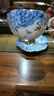 永豐源鉑金青花 3頭咖啡杯碟套裝 青花瓷 送禮 禮盒裝 孔雀藍(lán) 曬單實(shí)拍圖