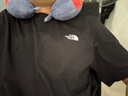 北面（The North Face）速干T恤男短袖休閑吸濕半袖透氣純色簡約春夏新款 黑色 XL/180 曬單實(shí)拍圖