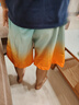 NICKYBABY男童運(yùn)動(dòng)短褲夏季薄款兒童冰絲速干休閑五分中褲大童男孩沙灘褲子 3281漸變【夏季冰絲薄款】 120 cm 曬單實(shí)拍圖