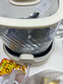 九陽(yáng)（Joyoung）凈萃養生壺迷你家用全玻璃煮茶器 輕音燉煮 1L辦公室0金屬0膠水恒溫燒水壺 WY103 曬單實(shí)拍圖