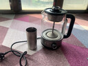 御茗純鈦煮茶器噴淋式家用全自動(dòng)蒸汽煮茶養(yǎng)生壺玻璃保溫黑白茶煮茶壺一體機(jī)智能茶爐大容量辦公室蒸茶 純鈦煮茶器+純鈦茶漏 曬單實(shí)拍圖