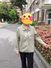 俞兆林媽媽裝中老年套裝女繡花長袖翻領(lǐng)新款春秋裝洋氣質(zhì)毛呢奶奶裝衣服 淺灰色 XL  【建議100斤以內(nèi)】 曬單實(shí)拍圖