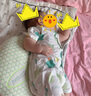 童泰（TONGTAI）嬰兒短袖連體衣夏季純棉寶寶衣服兒童家居服內(nèi)衣2件裝 綠色90cm 曬單實(shí)拍圖