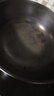 廚薦鑄鐵鐵鍋炒鍋無涂層不易粘加厚燉鍋老式雙耳生鐵炒菜鍋具真不銹 【加深雙耳】帶蓋+鋼鏟+蒸盤 34cm 曬單實拍圖
