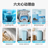 美的（Midea）4公斤半自動(dòng)洗鞋機(jī) 360°全方位清潔 立體尼龍刷 宿舍租房懶人必備刷鞋機(jī) MX-XXGG02PRO 以舊換新 曬單實(shí)拍圖