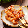 華都食品 骨肉相連 2斤/袋/25串 雞腿肉串雞脆骨串空氣炸鍋食材燒烤 曬單實拍圖