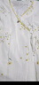 月子服夏季產(chǎn)后棉紗布哺乳睡衣女春秋孕婦喂奶家居服套裝可外穿純 黃菊花和服 A1047#AB L 100-120 斤 曬單實(shí)拍圖